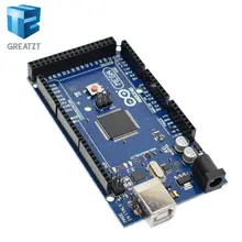 GREATZT Mega 2560 R3 with logo mega2560 REV3 ATmega2560-16AU Board (not USB Cable )compatible Mega 2560 r3