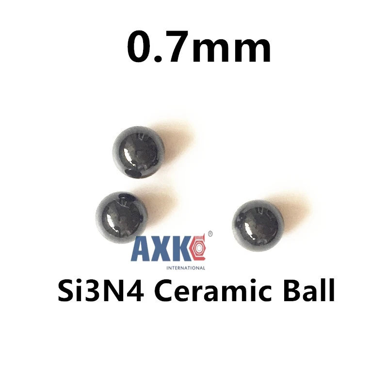 0,7 мм Силиконовые нитридные керамические мяч G10 Si3N4 используемых в подшипник/насос/линейный слайдер/шарики клапана/измерительный шарик 0,7