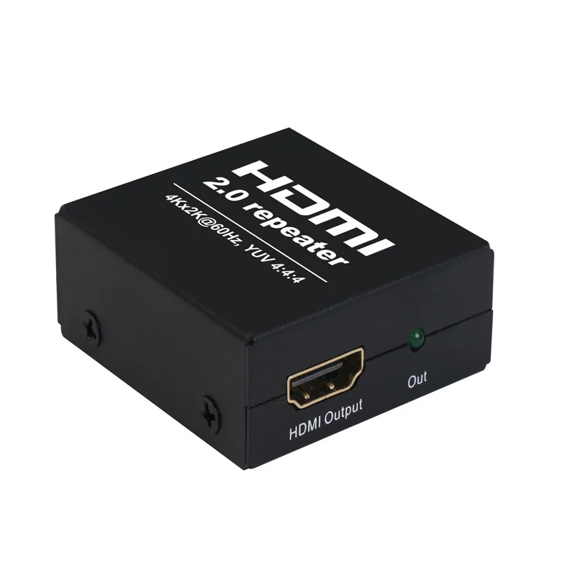 4K x 2K 2,0 HDMI Ретранслятор HDMI удлинитель 4K 60HZ 4:4:4 Кабель HDMI адаптер Усилитель сигнала Усилитель по сигналу HDTV до 60 м