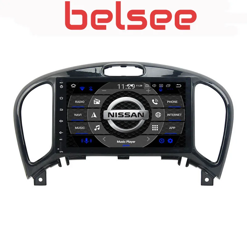 

Belsee for Nissan Juke 2004-2018 android 9.0 Radio Car Head Unit Multimedia Player GPS Navigation System 8" Touch Screen Ram 4GB