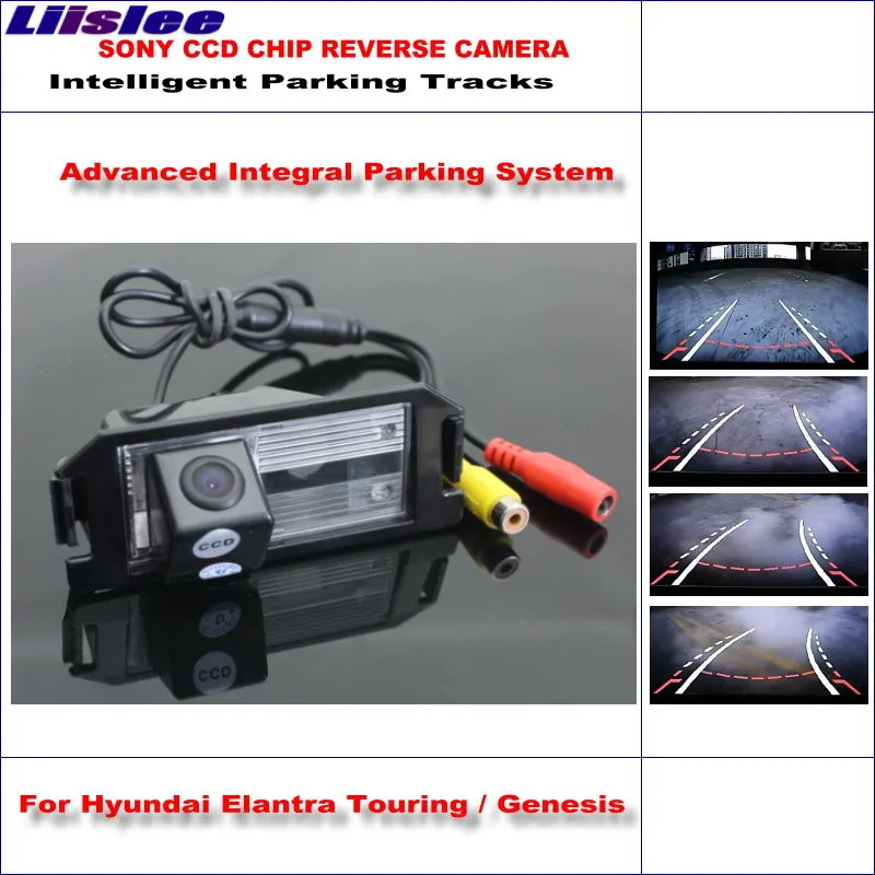 

Liislee Intelligentized Reversing Rear Camera For Hyundai Elantra Touring / Genesis Rear View Back Up / Dynamic Guidance Tracks