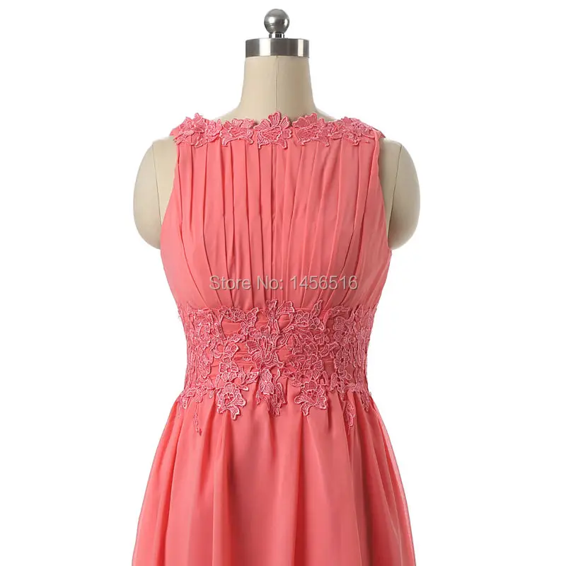 A Line Высокая Низкая аппликация для вечернего платья шифон vestido de festa longo настоящая