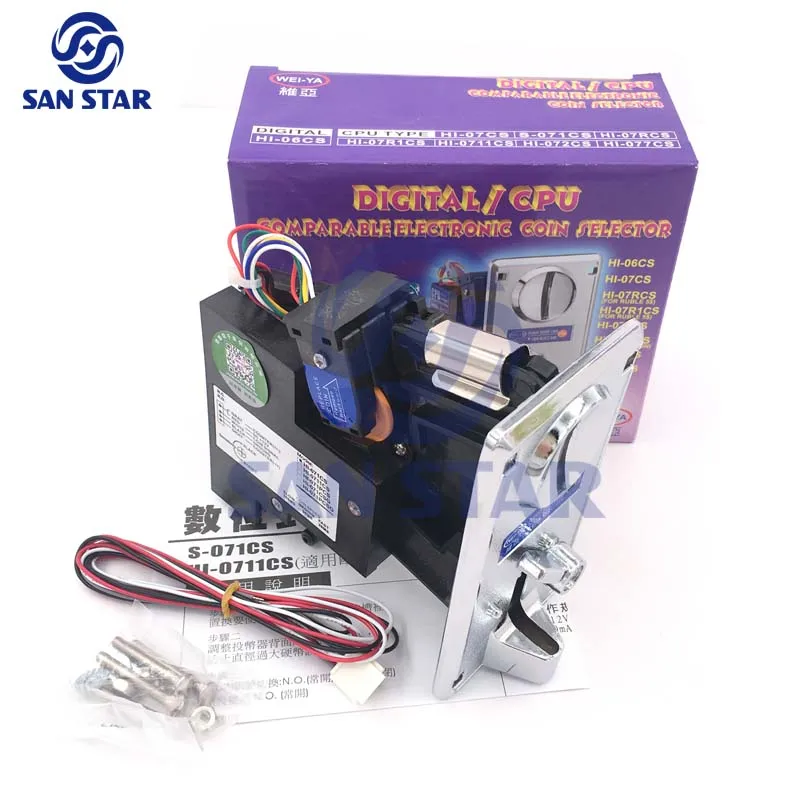 

Wei-Ya Coin selector WEI-YA HI-17CS Arcade game Machine game Machine Accessory