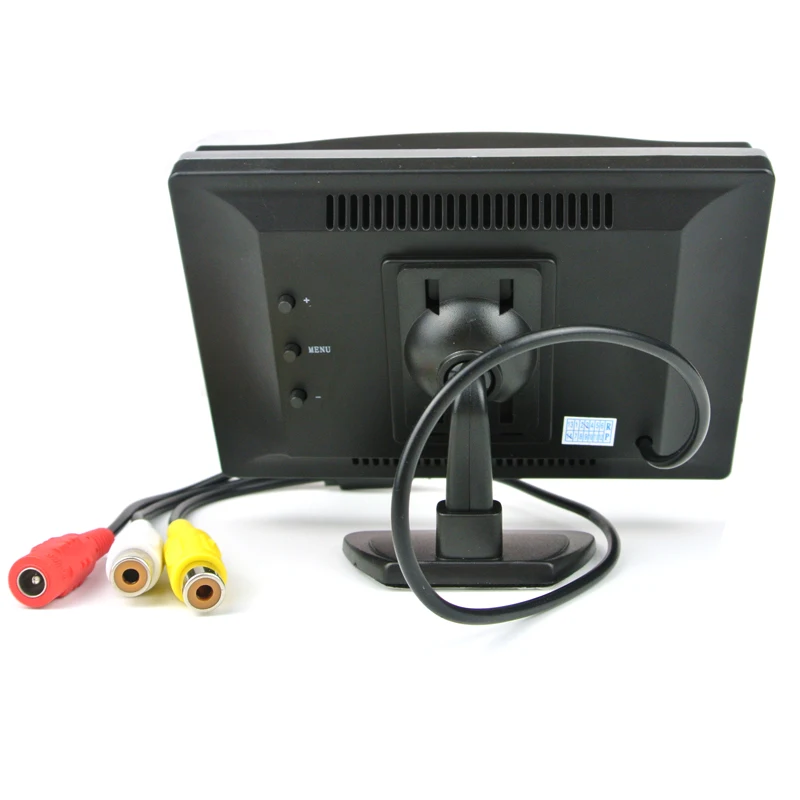 ANSHILONG 5 &quotTFT LCD HD автомобильный монитор с разрешением 800x480 2 канальный видеовход