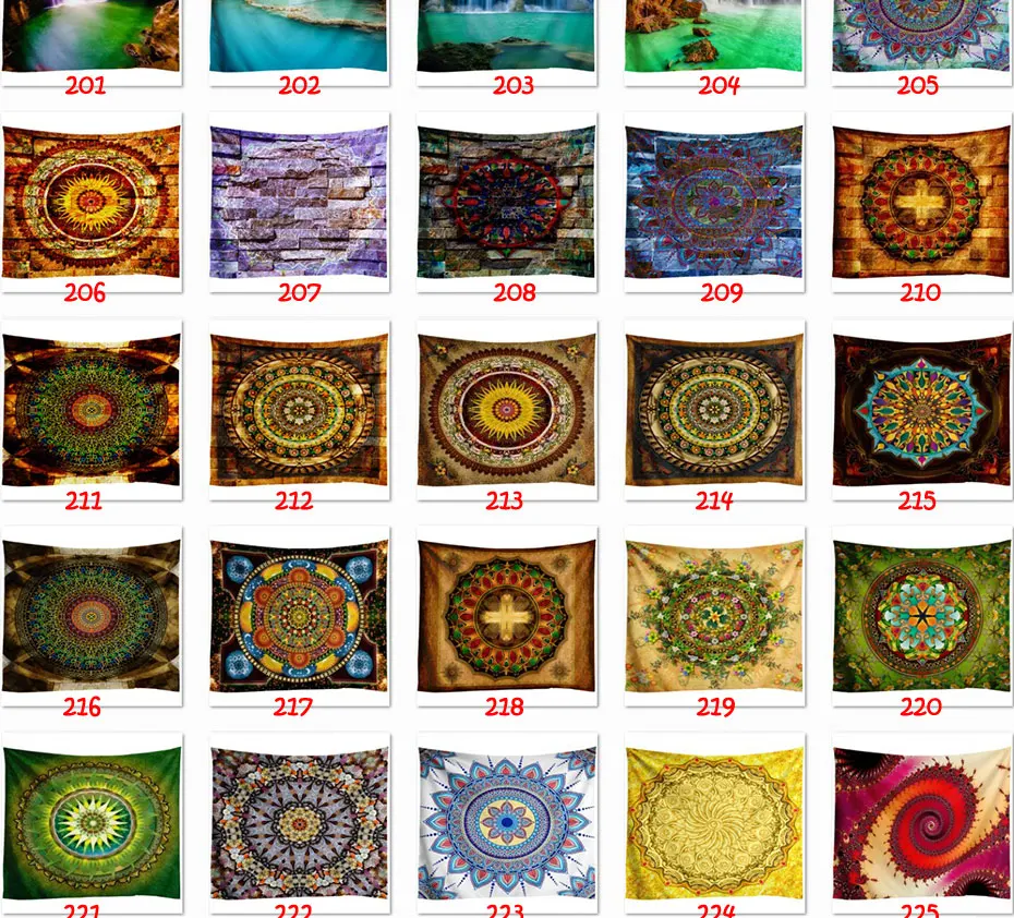 da parede mandala indiano hippie chakra tapeçarias boho pano de parede