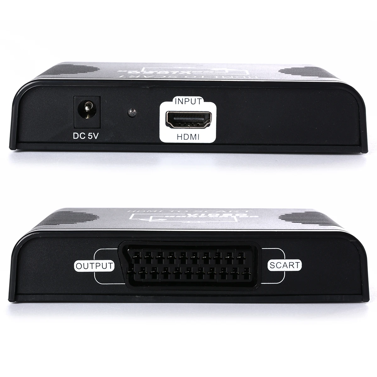 HD Video USB HDMI To Scart VGA DVI Converter Box Composite AV PAL Video Adapter TV DVD Blu Ray