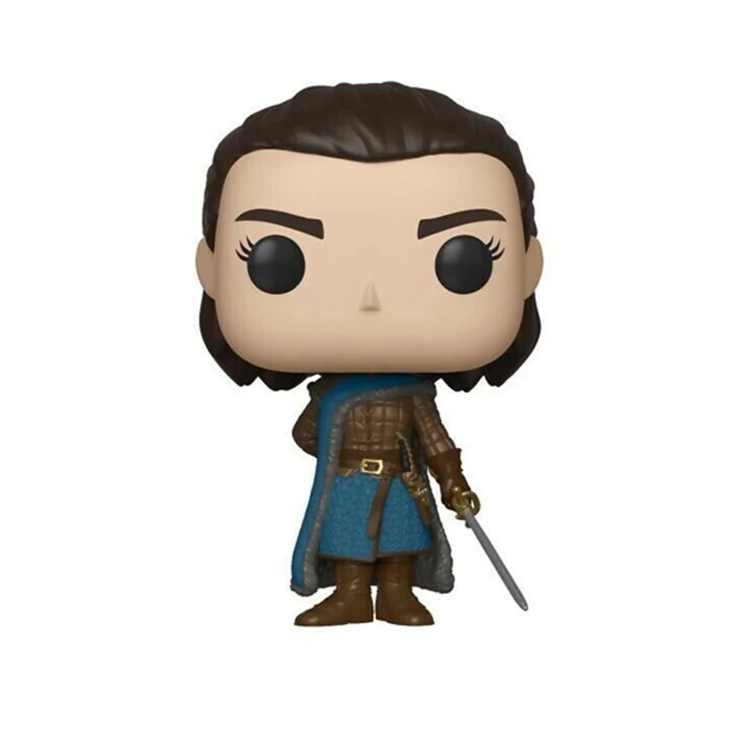 FUNKO POP Song Of Ice And Fire Игра престолов Ария Старк 76# виниловые экшн-игрушки Фигурки Коллекционная модель игрушки для детей