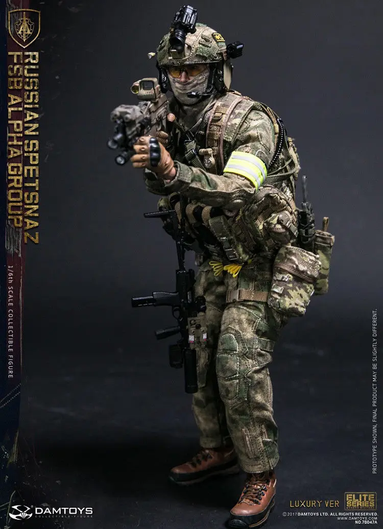 DAMTOYS плотина русский Spetsnaz Fsb Alpha Group роскошный Ver 78047 фигурка Коллекционная модель игрушки