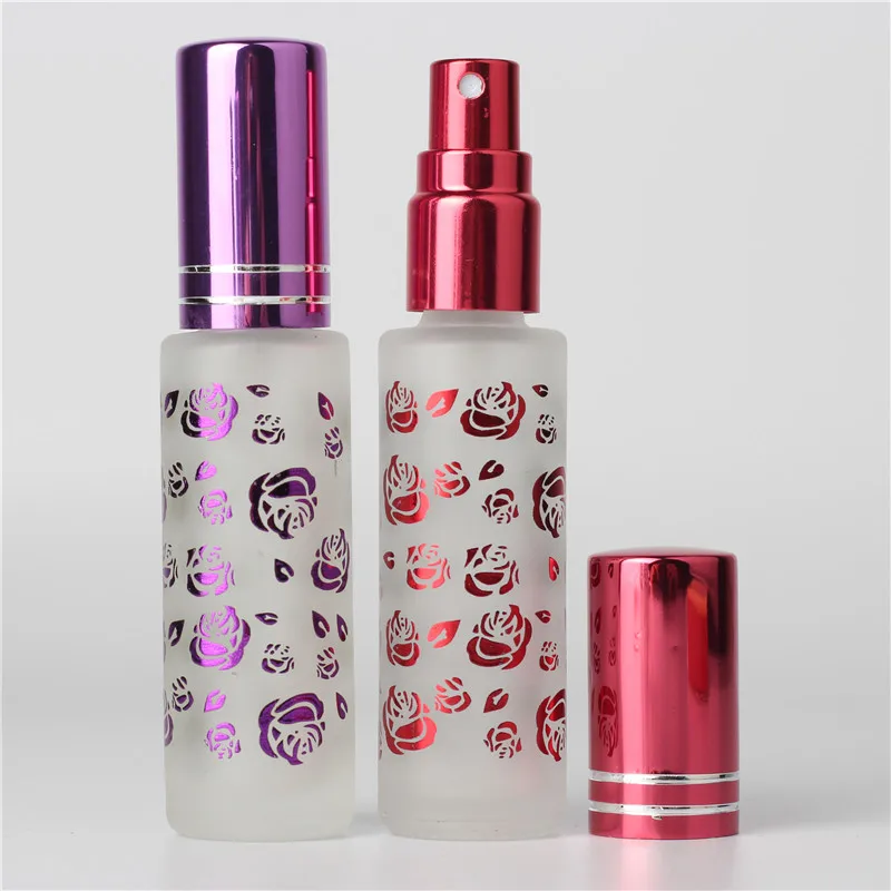 1pcs 2107 hotDecorating 9ml Glass Perfume Bottle Empty Spray Vials Fragrance Travel Refillable Atomizer Portable | Красота и здоровье