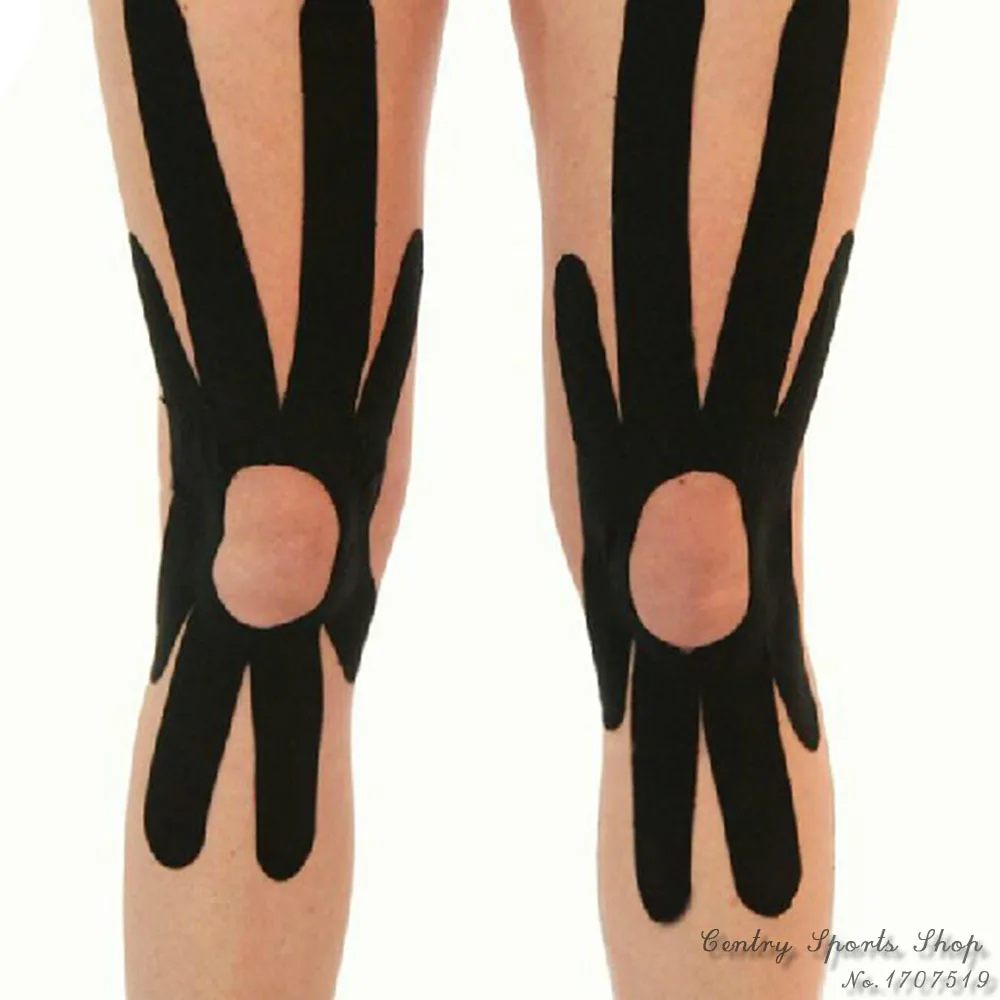 Sports Therapy Tape Knee Fitness Gym training equipment Knee Kinesio patch tape Sports Knee