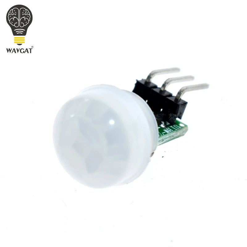WAVGAT Мини ИК пироэлектрический инфракрасный PIR датчик движения человека автоматический детектор модуль AM312 Датчик постоянного тока 2,7 до 12 В