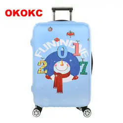 OKOKC 2017 толстые чемодан Крышка для багажник случае применяются к 18 ''-32'' чемодан, эластичные Чемодан, дорожные аксессуары