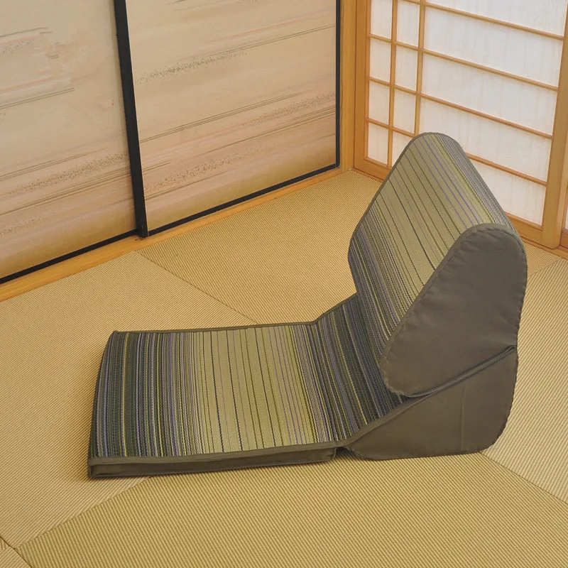 Collapsible Tatami Floor Seating Japanese Floor Chair Zaisu Meditation