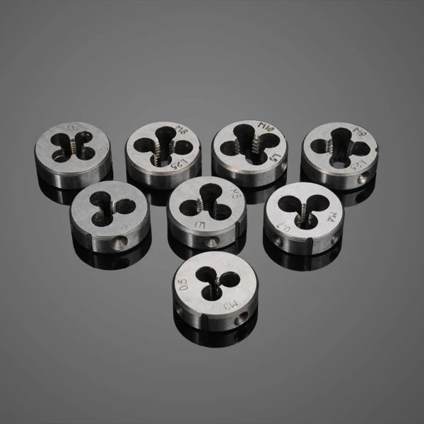 20pcs  M3-M12 Screw Thread Metric Plugs Taps Tap wrench Die Wrench Set