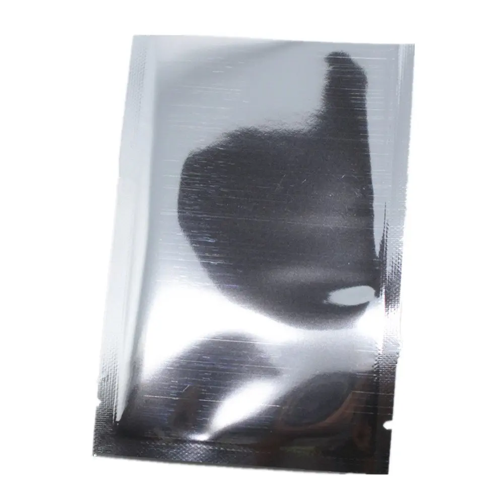 800 шт./лот DHL 11*16 см вакуум mylar алюминиевой Фольга серебристый Топ Открыть Пластик чехол для хранения снэк-сахар Bean термосварочные чемоданчик