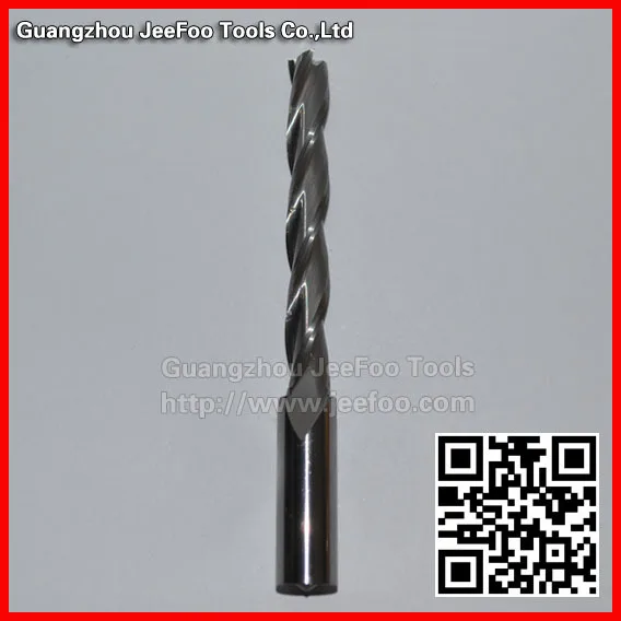 

12.7*10*80H*120L A Series Three Flutes Spiral Engraving Cutters/ Drill Bits/ Tools For Carving Wood CNC Router Machine