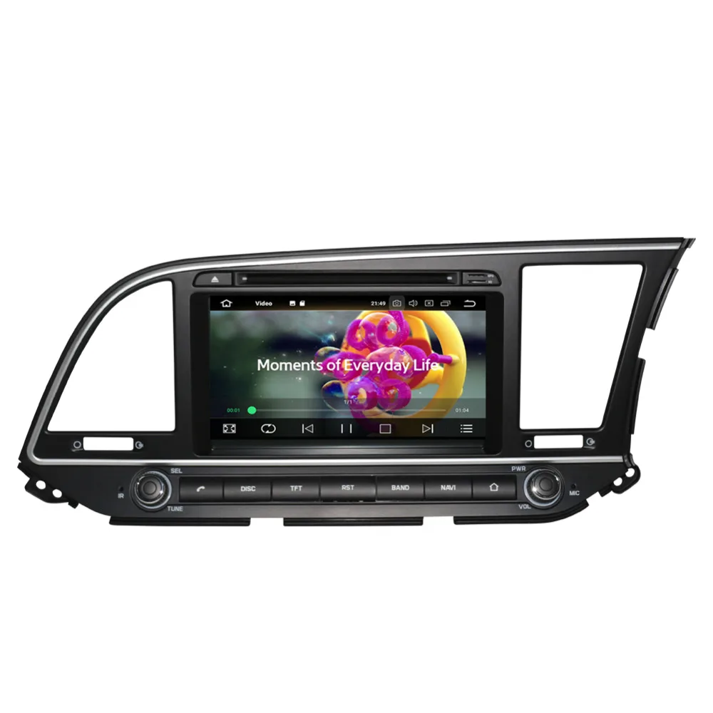 

Android 8.0 Octa Core 4GB+32GB Car Multimedia GPS Navigation For Hyundai Elantra/Avante/MD 2016- Right Hand Driving Radio Stereo