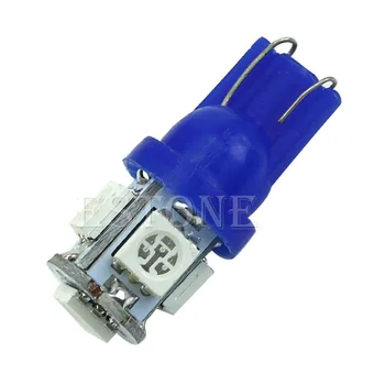 

1pcs New Headlight 5050 5-LED SMD 194 168 W5W Light Wedge Bulb Car Tail Lamp