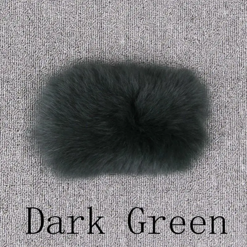 QIUCHEN PJ8085-1, новинка, шуба из натурального лисьего меха, съемные рукава, пальто, натуральный лисий жилет, высокое качество, женская зимняя укороченная куртка - Цвет: dark green