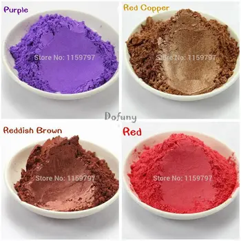 

Free choose Natural Minerals Pearlescent powder,pearl/mica effect pigment, DIY eyeshadow makeup powder,soap dye powder