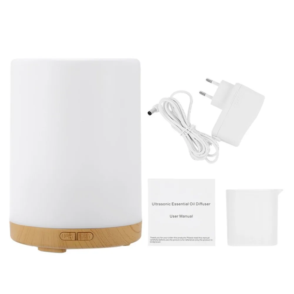 

200ML \ 100ML 7 Colorful LED Lights Air Humidifier USB Essential Oil Air Aromatherapy Diffuser Mist Purifier for Car Home EU US