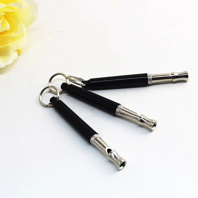 1Pcs Pet Dog Cat Training Obedience Black Whistle Ultrasonic Supersonic