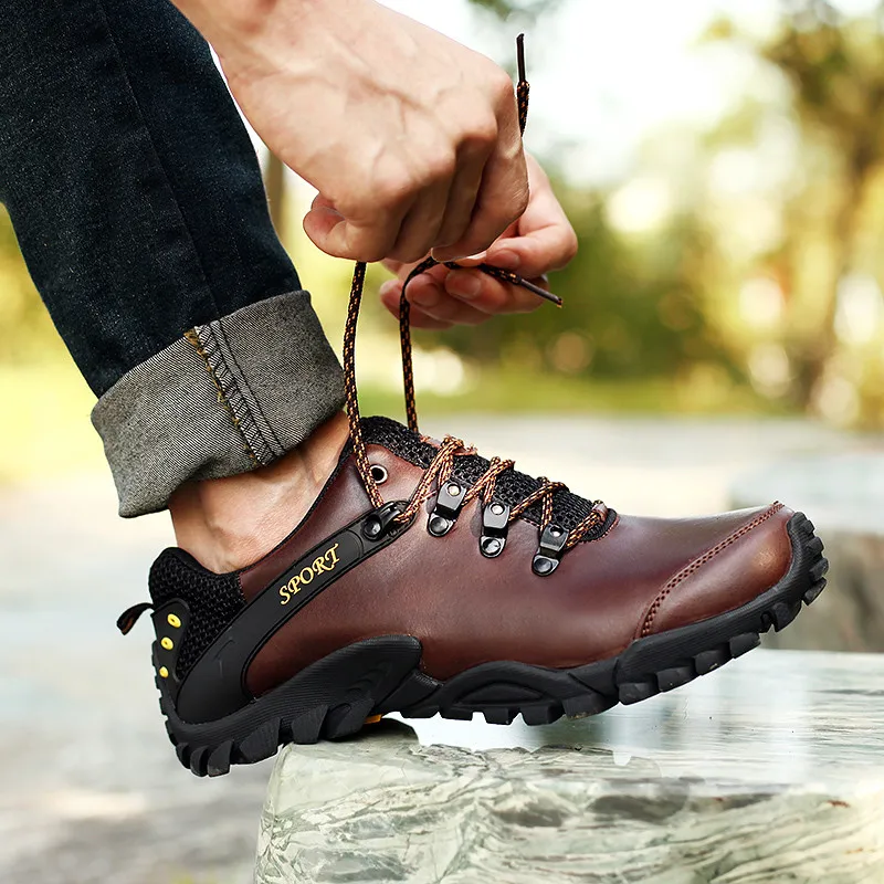 Naturais Respirável Black Couro De Dos Preto Alta Qualidade Marrom brown Casuais Homens Sapatos fR6qRw