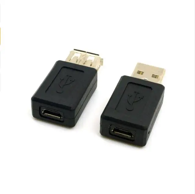 1 шт. USB 2 0 A Type Male to Micro 5pin Female & Extension Adapter Black Adapter|Компьютерные кабели и разъемы| |