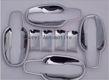 

Side Door Handle Around Bowl Cover Trim For Toyota Land Cruiser 200 LC200 FJ200 2008 2009 2010 2011