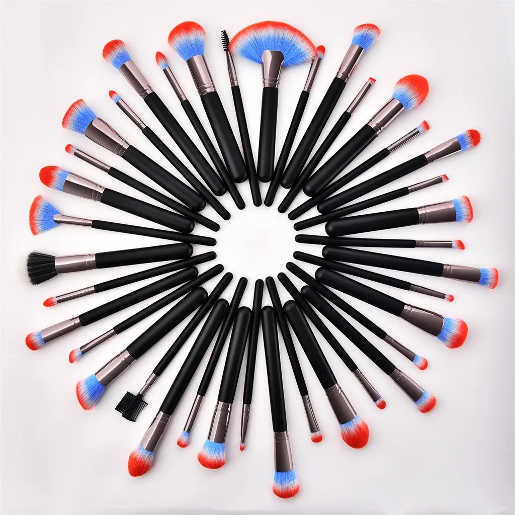 

40 Pcs Makeup Brushes Foundation Brushes Powder Brushes Eyeshadow Brush Set Tools Make-up Hair Beauty Multifunctional Eyeshadow
