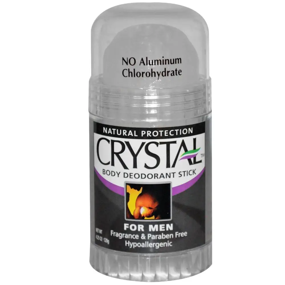 Natural crystal body deodorant mineral salt deodorant antiperspirant