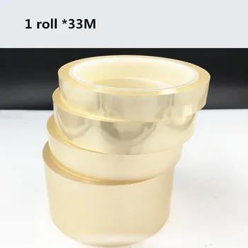 

33M * 1 roll PET transparent tape electroplating circuit board automotive paint high temperature insulated transparent tape