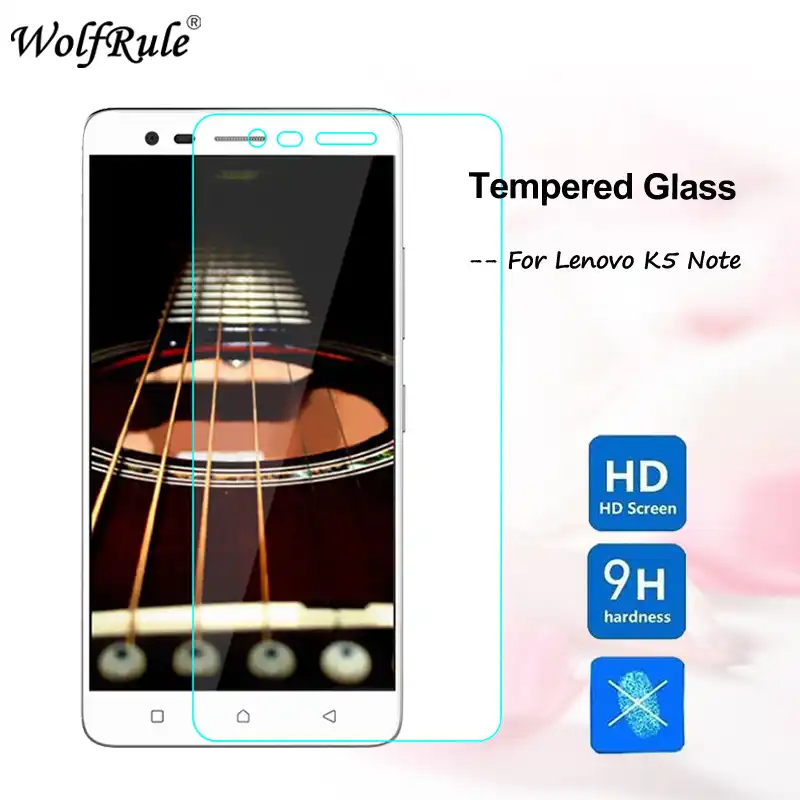 WolfRule 2 шт для стекла Lenovo K5 Note защита экрана закаленное стекло стеклянная Защитная