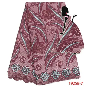 

High Quality Swiss Voile Lace Switzerland Embroidery Cotton African Dry Cotton Lace Fabric 2018 Nigerian Voile Lace AMY1925B-2