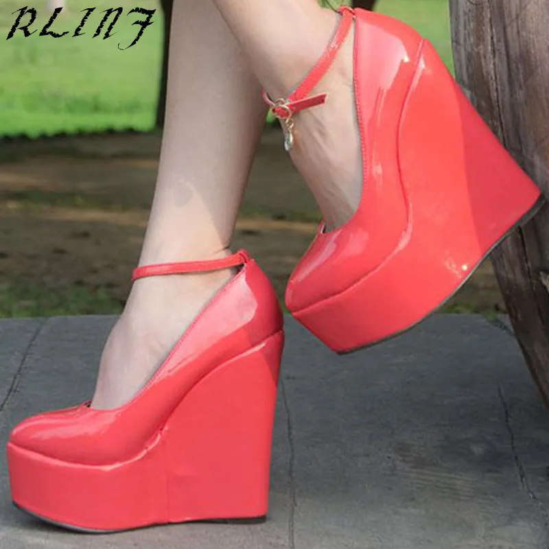 extreme wedge heels