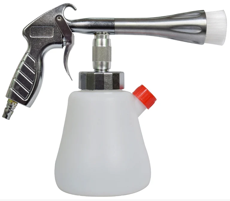 

Automotive Interior Cleaning Machine Tornador Foam Cleaning Gun With Brush High Pressure Car Washer Foam Gun