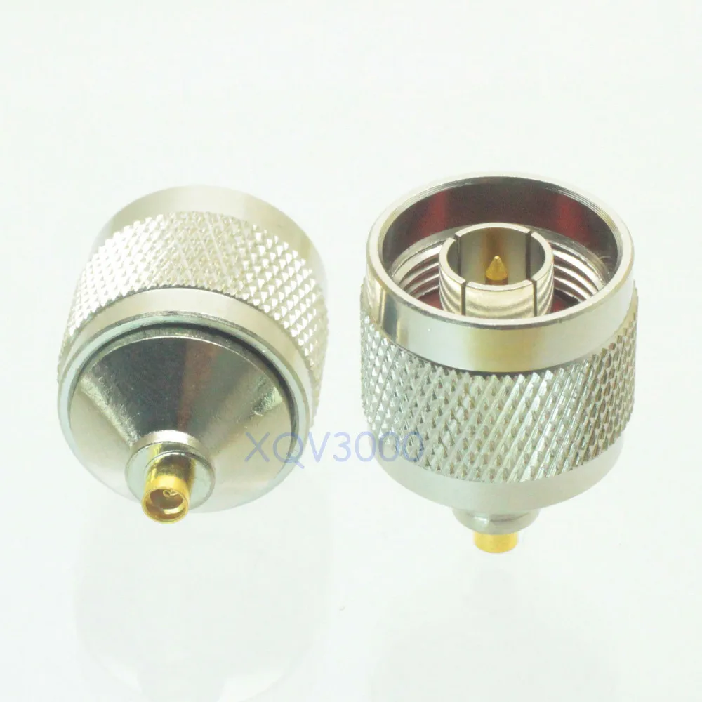 1pce Adapter converter N male plug to MMCX female jack pin RF COAXIAL