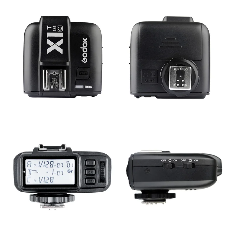 Godox Speedlite V860II X1T комплект литий ионная батарея TTL 1/8000s HSS для Canon 5D серии Nikon D810 Sony A7