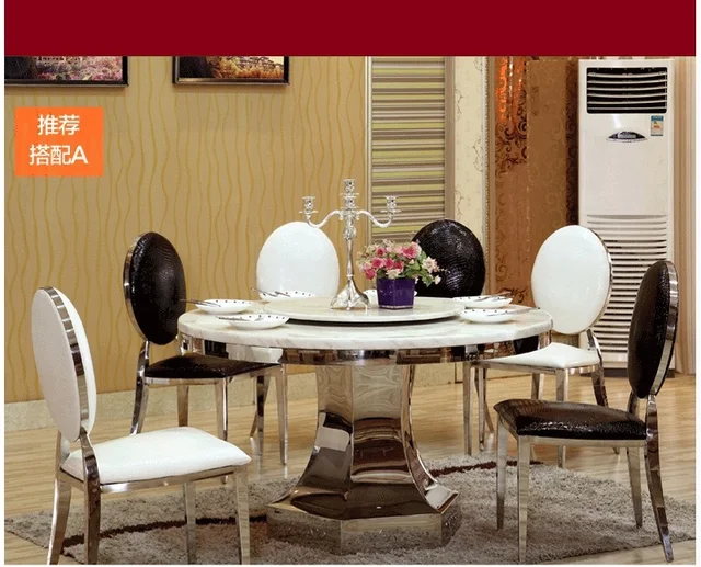 Caliente venta mesa comedor set con mesa redonda y sillas de comedor ... Caliente venta mesa comedor set con mesa redonda y sillas de comedor ...