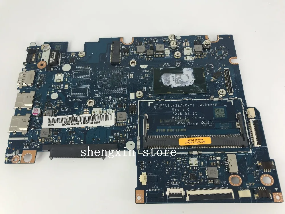 5B20L45854 LA-D451P системная плата для Yoga 510-15ISK Flex 4-1570 материнская ноутбука W/ I7-6500U CPU DDR4 |