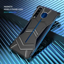 Magnetic Metal Frame Case For Vivo iQoo Hard Cover Slim Aluminum Alloy Heat Dissipation Superhero Pather Outdoor Sports Cool multifunctional heat dissipation 8gpu mining frame case stackable design aluminum acrylic insulation mining frame case
