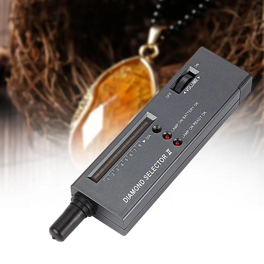 

Force Tester High Quality Portable Jewelry Diamond Gemstone Tester Selector LED Indicator Detector Hardness Measurement Tools