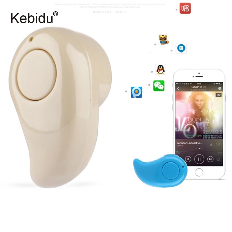 Беспроводные Bluetooth наушники kebidu S530 V4.0 спортивные мини с гарнитура микрофоном для