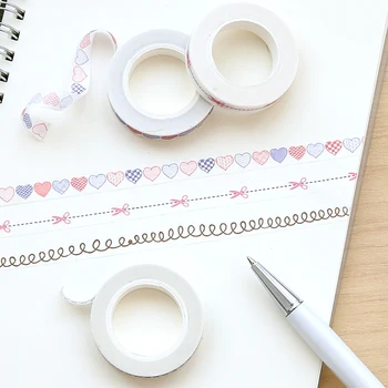 

Japanese Kawaii Stationery DIY Dividing Line Frame Lines Slim Washi Tape DIY Decorative Border Scrapbooking Diary Masking Tape