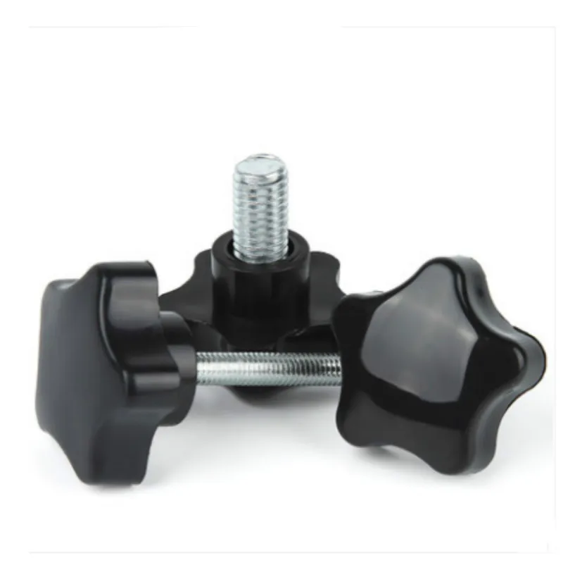 2PCS M6 M8 M10 Plum Screw Star Handle Bolt Five pointed Star Plastic
