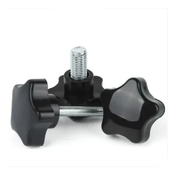 

2PCS M6 M8 M10 Plum Screw Star Handle Bolt Five-pointed Star Plastic Head Handle Screw