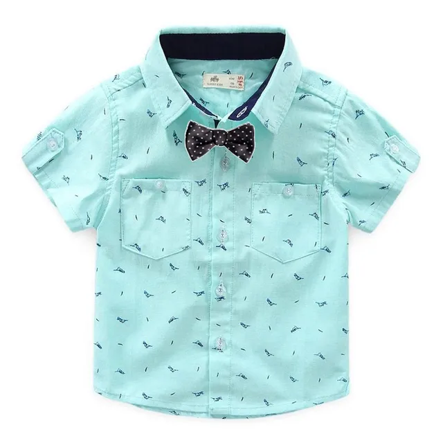 2016 Summer New baby boy shirt Boy Shirts Cotton shirt for boy Printed