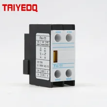 F4-11 вспомогательный контакт CJX2 Контактор переменного тока поддерживающий LA1-DN11 1NO 1NC вспомогательный Контактный блок для CJX2 LC1-D контактор переменного тока
