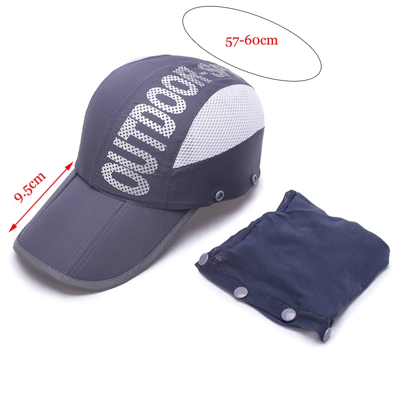 RoxCober летняя уличная Портативная Складная Бейсбольная Кепка Snapback шляпы альпинистская Крышка для похода Солнцезащитная шляпа набор 3026