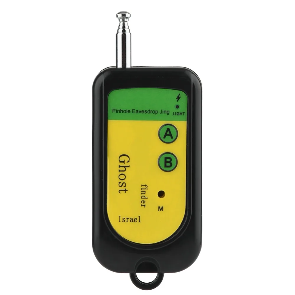 

Phone Wireless Signal RF Detector Tracer Mini Camera Finder Ghost Sensor 100-2400 MHZ GSM Alarm Device Radio Frequency Check New